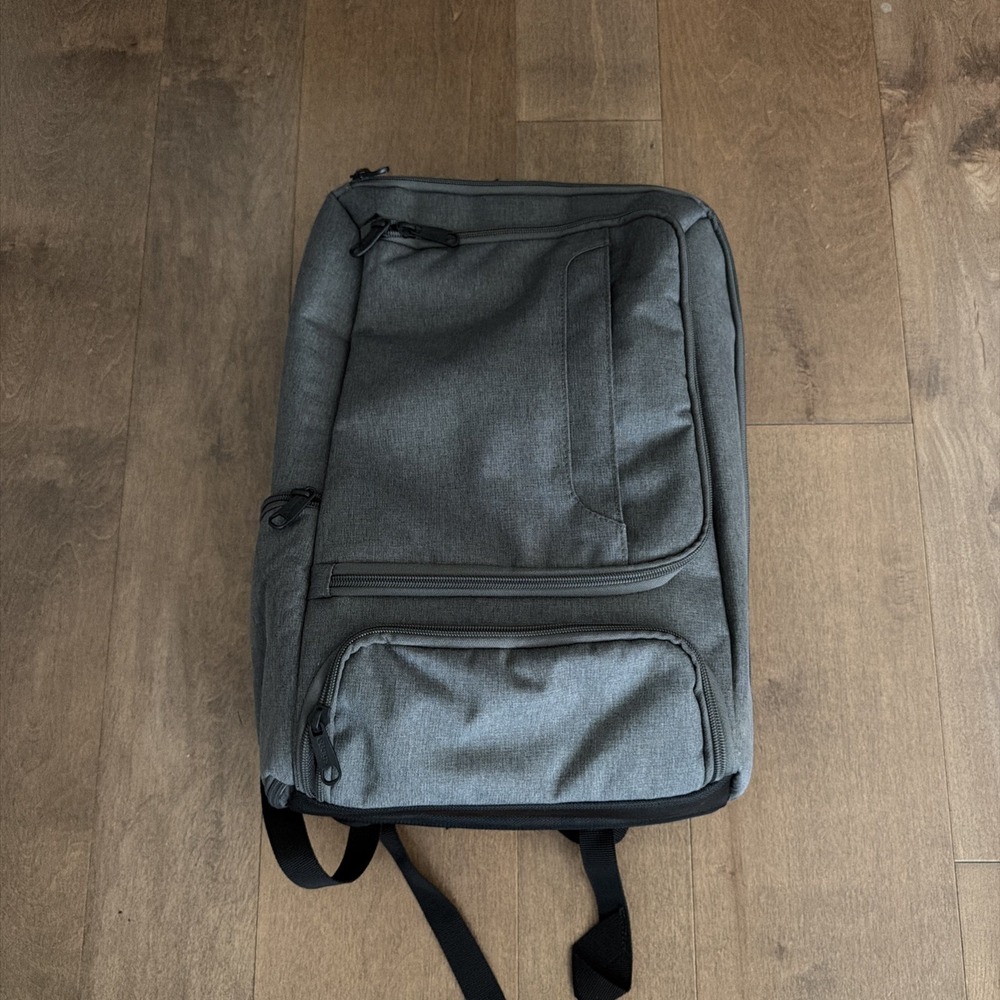 eBags EB2146-16 Professional Slim Laptop Backpack Gray Orange Used